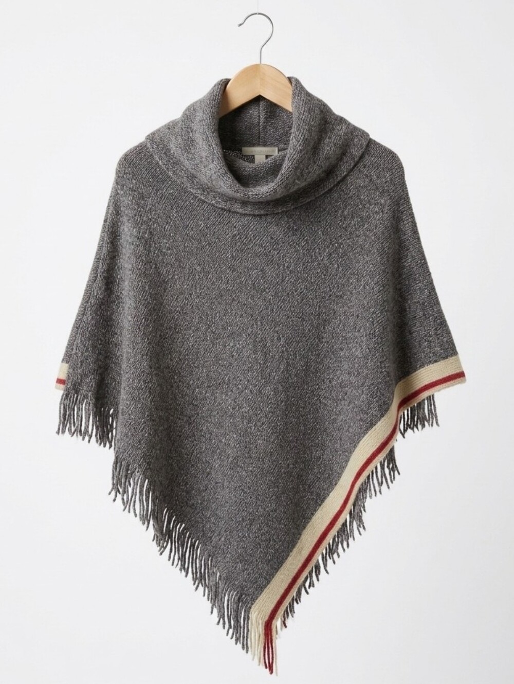 Roots KIDS Girl Fringe Poncho Stripe Trim Size  S/M